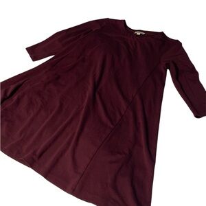LOFT Burgundy Dress